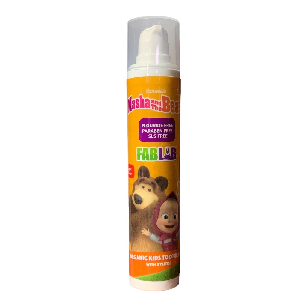 Fablab Masha and the Wolf Children's Toothpaste 50 ml Organic