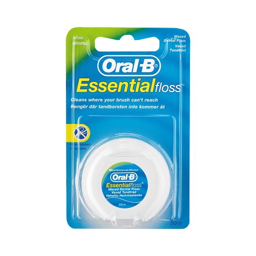 Oral-B Satin Floss Dental Floss Flavor Menthol 25 M