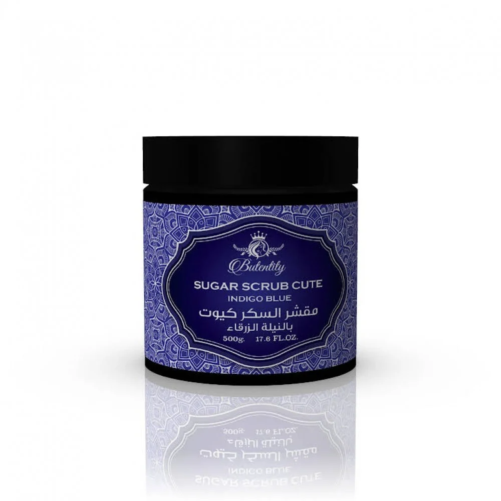 Cute Beauty Sugar Scrub 500g Blue Indigo