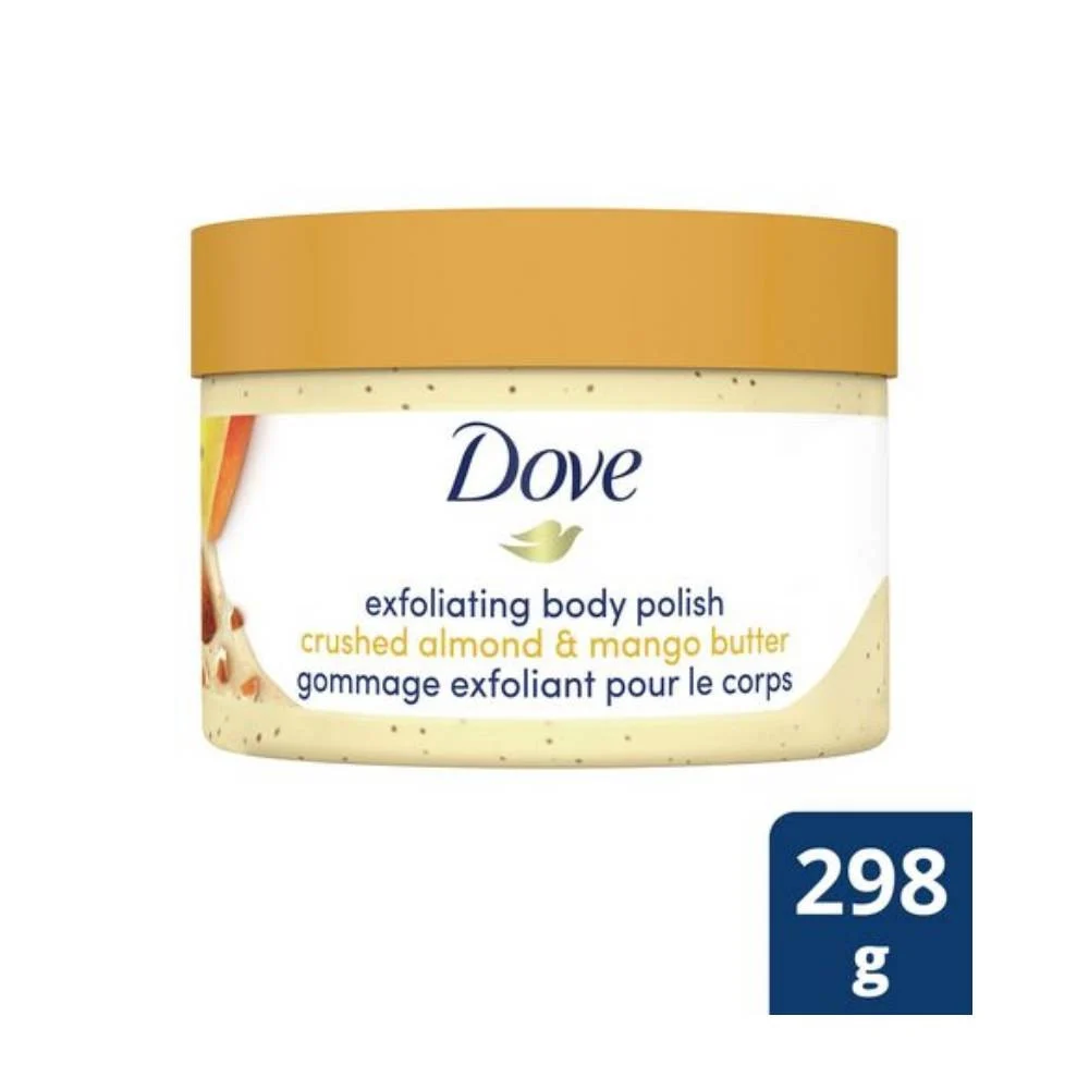 Dove Polishing Body Scrub 298g Mango & Almond Butter