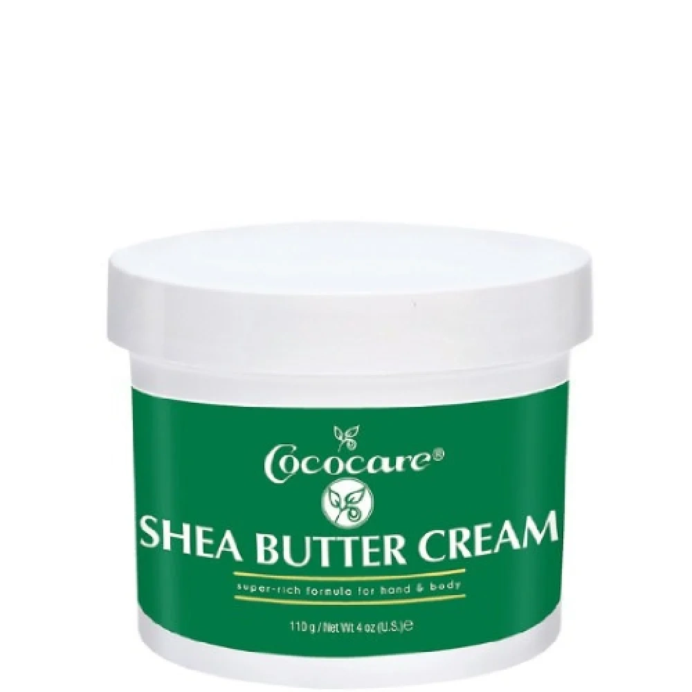 Cococare Rich Shea Butter Cream 110 gm for body and hands, white