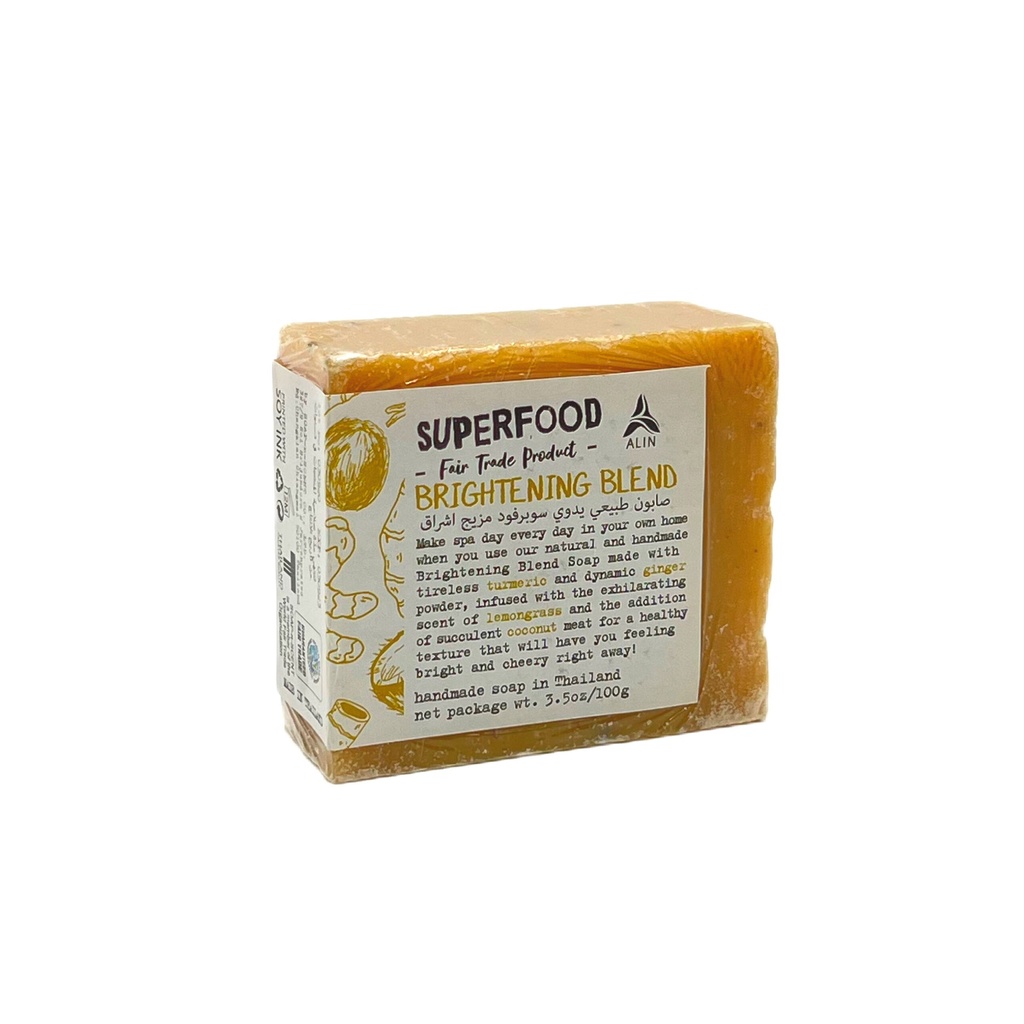 Aleen soap n scent superfood soap 100 gm brightening