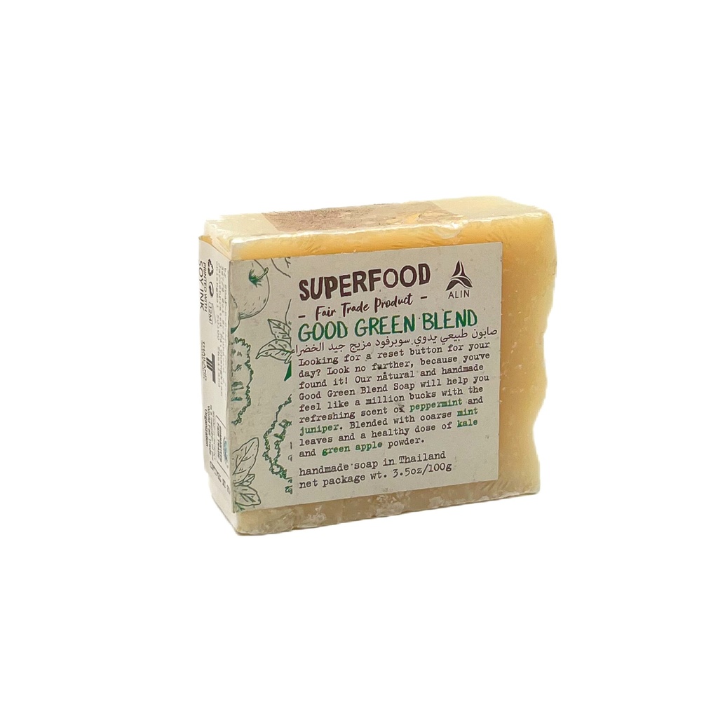 Alin Soap 'n Scent Superfood Soap 100g Green Blend