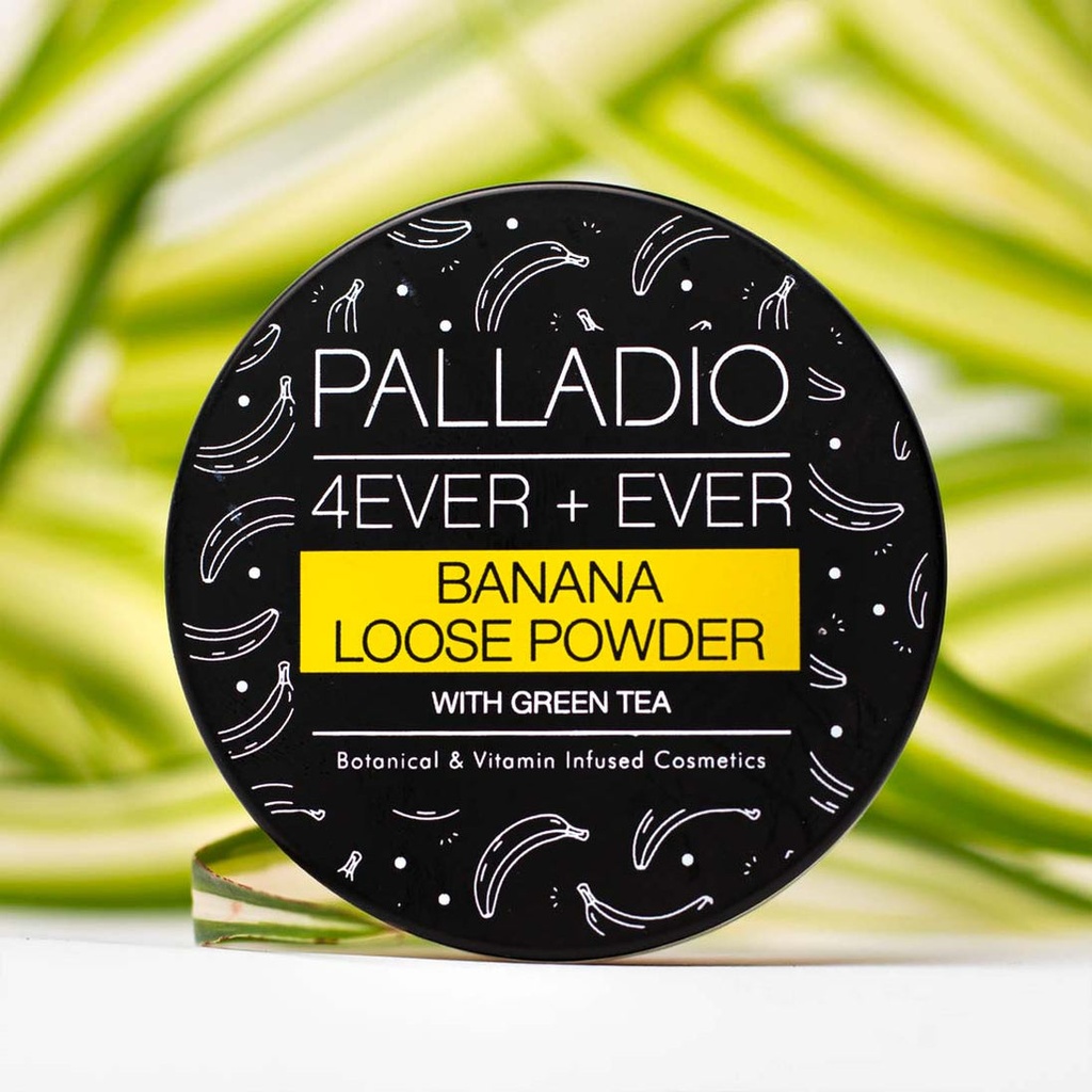 Palladio Banana Loose Setting Powder