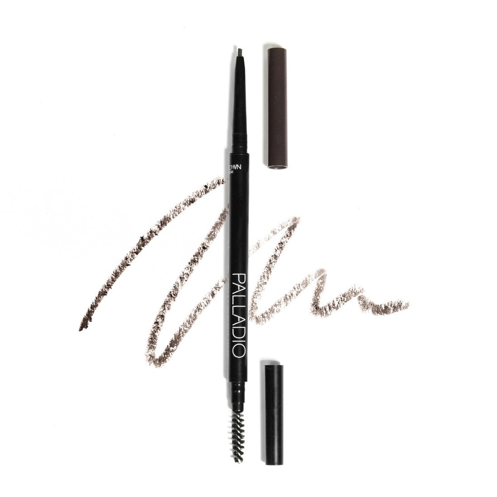 Palladio Brow Definer Micro Pencil Black Brown