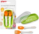 Pigeon Spoon And Fork Set With Travel Case