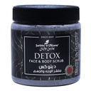 Garden Olean Detox Face and Body Scrub 500 ml Charcoal