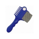 BecMed Lice Comb Metal Toothed And Nit Removal With Lens