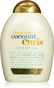 OGX American shampoo for curls with coconut, white, 385 ml