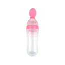 Baby Zone Silicone Feeding Bottle 3+ With 90 Ml Spoon
