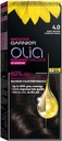 Garnier Olia No Ammonia Permanent Hair Color With 60% Oils 4.0 Dark Brown