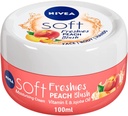 Nivea Moisturising Cream Soft Freshies Refreshing Peach Blush Jar 100ml