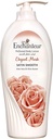 Enchanteur Satin Smooth- Elegant Musk Lotion With Aloe Vera & Olive Butter For Satin Smooth Skin For All Skin Types 500 Ml