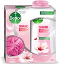 Dettol Shower Gel & Body Wash Rose & Blossom Fragrance With Puff 250ml