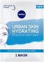 Nivea Face Sheet Mask Hydrating Urban Skin With Hyaluronic Acid & Aloe Vera 1 Mask