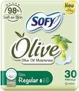Sofy Olive Slim Regular 23 Cm Sanitary Pads With Wings 30 Pads