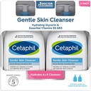 Cetaphil Hypoallergenic Gentle Skin Cleanser Dry To Normal Sensitive Skin Paraben Oil And Fragrance Free 20 Fluid Ounce 2 Count