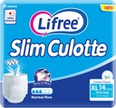 Lifree Adult Diaper Culotte High Absorbency Xl Jumbo Pack 14 Pieces - Pack Of 1