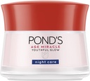 Pond's Age Miracle Night Face Cream With Vitamin B3 And 10% Retinol C Youthful Glow 24 Hour Wrinkle Correcting Glow 50g