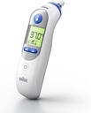 Braun Irt 6525 Healthcare Thermoscan 7 Ear Thermometer With Age Precision (accurate Convenient Temperature Screening Fever Fast Easy To Use) And Night Mode