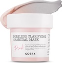 Cosrx Pink Pore Clarifying Charcoal Mask 110g Blackheads Pores Acne Control Color 