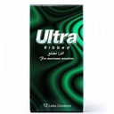 Ultra Condoms 12 Pieces Ribbed