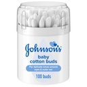 Johnson's Baby Cotton Buds Box Of 100 Sticks