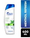 Head&shoulders Shampoo Menthol Refresh 400ml