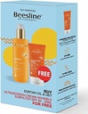Beesline Carrots Suntan Oil Deep Tan 200ml + Beesline Ultrascreen Cream Invisible Sunfilter Spf50 60ml Free