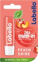 Labello Lip Care Moisturizing Lip Balm Peach Shine 4.8g