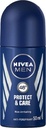 Nivea Men Protect & Care Ball Antiperspirant Roll-on 50 Ml