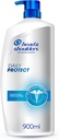 Head & Shoulders Daily Protect Anti-dandruff Shampoo For Germs & Bacteria Protection 900 Ml