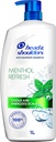 Head & Shoulders Menthol Refresh Anti-dandruff Shampoo For Itchy Scalp 1 L