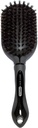 Titania Jumbo Cushion Brush, Black