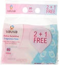 Fufa Wet Wipes For Children Without Perfume 80 Napkin 2 + 1