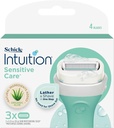 Schick Intuition Lather And Shave All In One Step Sensitive Care Aloe And Vit E, 3 Pieces - Pack Of 1