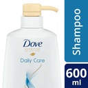 Dove Shampoo For Dry Hair Daily Care Nourishing Care For Up To 100% Softer* Hair 600ml