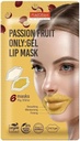 Purederm Passion Fruit Lip Gel Mask 15 G (pack Of 6)