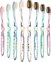 Nano-b Charcoal And Gold Toothbrush, Crystal