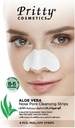 Energy Pritty Aloe Vera Nose Pore Strips 6 Pieces, Green