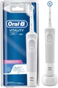 Oral-b D100.413.1 (csp) Vitality D100 Sensi Ultra Thin Rechargeable Toothbrush (clam Shell), White (pack Of 1)