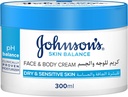 Johnson's Skin Balance Face And Body Cream 300ml