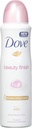 Dove Deodorant & Anti-perspirant, 150ml, 0% Alcohol, 24-48 Hr Protection (beauty Finish)