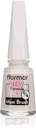 Flomar Classic Nail Enamel With New Improved Formula And Thicker Brush, 400 Bright White