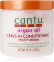 Cantu Argan Oil Leave In Conditioning Repair Cream 453g