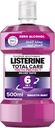 Listerine, Total Care, Teeth Protect, 6 Benefit Fluoride Daily Mouthwash, Milder Taste, Smooth Mint, 500ml