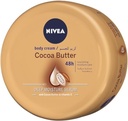 Nivea Body Cream Dry Skin, Cocoa Butter Vitamin E, Jar 200ml