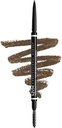 Nyx Professional Makeup Micro Brow Pencil, Dual Ended With Mechanical Brow Pencil And Spoolie Brush, Pack Of 2, Shade: Ash Brown