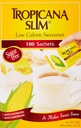 Tropicana Slim Low Calorie Sweetener 100 Sachets
